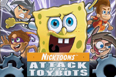 Nicktoons Attack of the Toybots title screen for GameBoy Advance